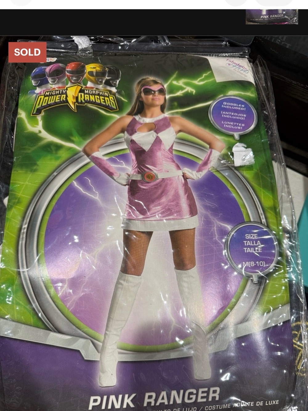 Pink Ranger women's Costume - Pink Power Ranger Outfitting